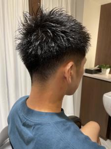 無造作ラフフェード - ヘアーモードキクチ 三越前店掲載