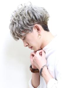 ハイトーンマッシュショート - Hair salon for Men idea掲載