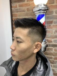 アップバングショート - HIRO GINZA BARBER SHOP 川崎掲載