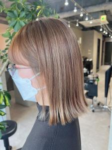 大人ハイライト　ベージュ - Flag Hair 西通り店掲載