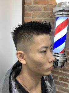 アップバングショート - HIRO GINZA BARBER SHOP 川崎掲載