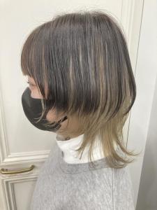 美髪/大人かわいい/こなれミディ/サンドベージュ - ブリーチ&トリートメント&ショート HETTU 仙台駅前店掲載