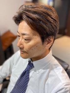 大人のショートスタイル - BARBER-BAR 四谷店掲載