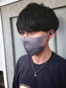 ツーブロックマッシュスタイル　黒髪　20代30代 - MEN'S SALON alfRed 平針店掲載