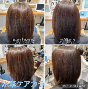 【超高濃度水素ケアカラーで白髪染め】 - rodina掲載