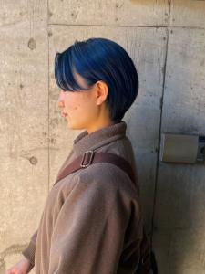 外国人風カラー　ネオンカラー　シアーグレージュ　ボブウルフ - ARCANA 明治神宮前 表参道 原宿掲載