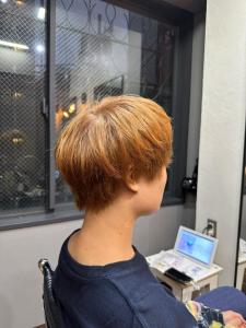 【ブリーチ オレンジベージュ メンズ】 - hair＆make egerie掲載