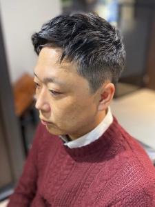 大人の刈り上げスタイル - BARBER-BAR 四谷店掲載