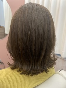 【髪質改善】【イルミナカラー】赤味を抑えたオリーブベージュ♪ - Cya hair salon掲載