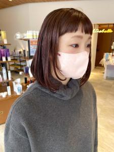 30代40代大人可愛いショートバング☆山之内 - SARA Beauty Sight 志免店掲載