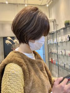 大人美人ショートボブ　髪質改善　カット　インナー　前髪 - Reve by Lond掲載