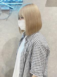 blond color - mood kanazawa掲載