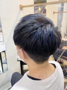 【松戸BULL】Men'sマッシュ×ブルーハイライト☆ - Clement Salon Bull掲載