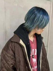 ウルフベース　ブルーグラデーションカラー【札幌】 - THIS IS BARBER掲載