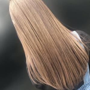 酸性矯正(ストレート)×髪質改善　髪にやさしく地毛風で自然に - N＋掲載