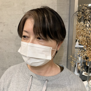 フロントインナーxグレージュ - hair make kuni掲載