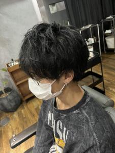 癖毛風マッシュ - NAP hair &Nalow homme掲載