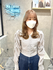韓国風ミルクティベージュ - mood kanazawa掲載