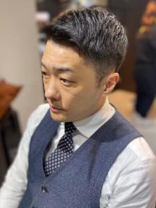 大人の刈り上げスタイル - BARBER-BAR 四谷店掲載