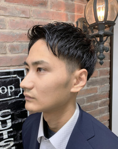 アップバングショート - HIRO GINZA BARBER SHOP 川崎掲載