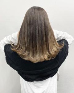 【グラデーションカラー】【バレイヤージュ】【透明感カラー】 - amble luxe 中野掲載