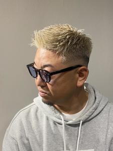 イケオジ　ハイトーンジェットモヒカンスキンフェード