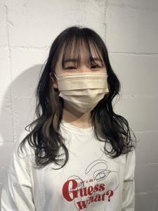 ベージュ/ブリーチ2回/インナーカラー - shell立川【白髪ぼかし/ハイライト/髪質改善/縮毛矯正/ショート】掲載
