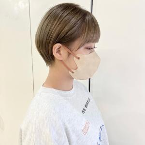 ミルクティーベージュ_マッシュショート_渋谷良太 - giinii 横浜掲載