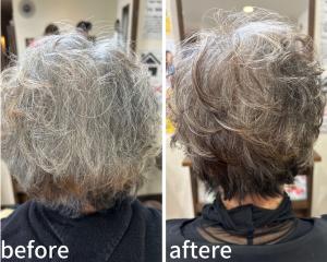 白髪をいかしたヘアカラー - ストレート&白髪染めサロン アーダ掲載