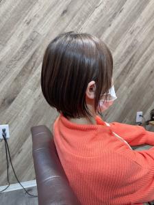 ☆南国のココナッツ縮毛矯正☆ショートボブ - Hair salon  RAIN掲載