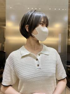 仙台ショートボブ仙台美容室ショートヘア韓国風ボブ前髪 - Reve by Lond掲載