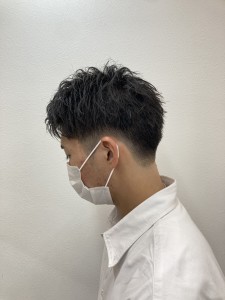 ナチュラルショート - メンズサロンPORT浦和 ツイストスパイラル/波巻き/ブリーチ掲載