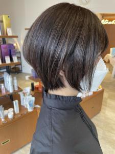 40代大人可愛い丸みショート☆山之内 - SARA Beauty Sight 志免店掲載