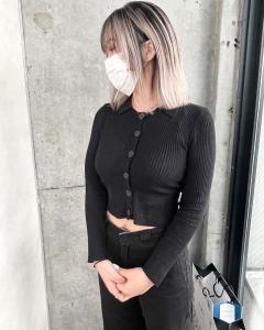 ★人気のホワイト系バレイヤージュ★ - Aco掲載