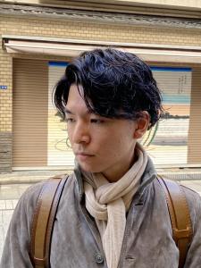 大人の色気パーマ　メンズミディアムスタイル - ドルクス日本橋掲載
