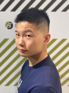 ワンセクションソフトフェードスタイル！ - BARBER-BAR 四谷店掲載