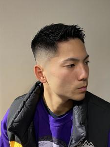 フェードベリーショート　漢短髪　ソフモヒ風 - ドルクス日本橋掲載