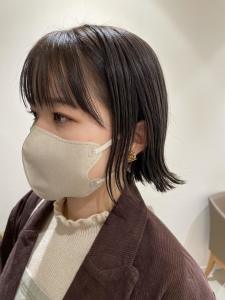 ミルクティーベージュ　外ハネベルボブ - marju銀座掲載