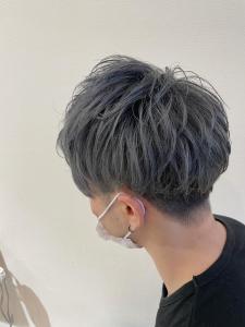 メンズシルバーグレー - Neivs Hair 福工大駅前店掲載