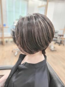 大人かわいい/外国人風ハイライト/20代30代40代ボブショ - トレチェント掲載