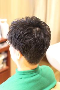 ツーブロック アップバング - ヘアーモードキクチ 三越前店掲載