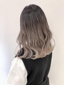 【グラデーション】【透明感カラー】【人気カラー】【中野美容室 - amble luxe 中野掲載