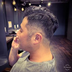 バーバー風パートスタイル - Love&Hair Breit 関目掲載