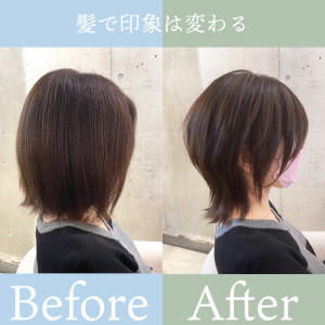 髪で印象は変わる - VoguA掲載