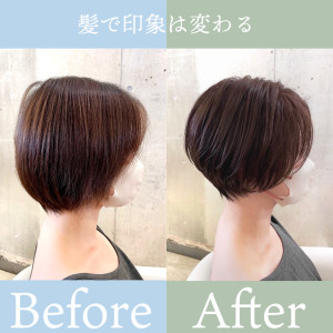 髪で印象は変わる - VoguA掲載