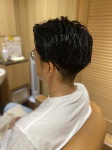 大人ツーブロ - ヘアーモードキクチ 三越前店掲載