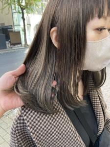オリーブベージュ　ハイライト - marju銀座掲載