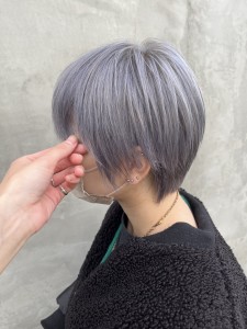 ハイトーンシルバー×ショート - ペスカ 長町南店掲載