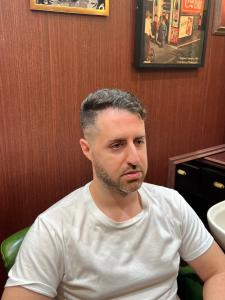 フェードかきあげスタイル - メンズ専門理容室 BroTokyo BARBERSHOP 銀座店掲載