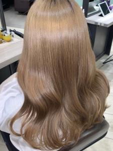 ミルクティーベージュ♪水素カラー×Aujuaトリートメント - Euphoria 銀座本店 Smart Salon【ユーフォリア】掲載